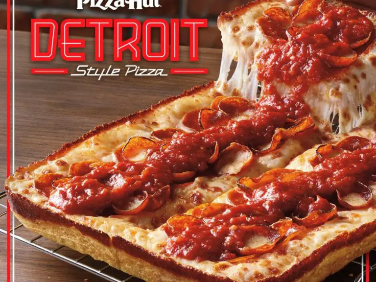 Detroit Style Pizza Review Pizza Hut