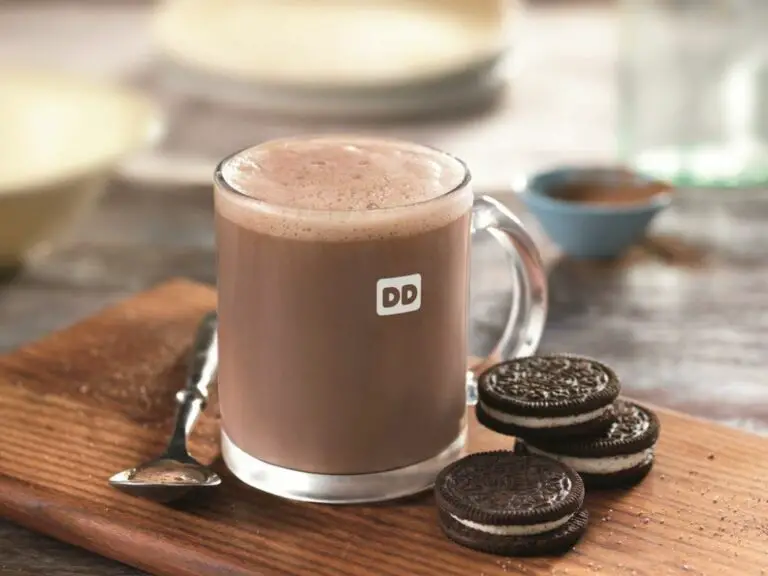 Oreo Hot Chocolate Dunkin Donuts Review