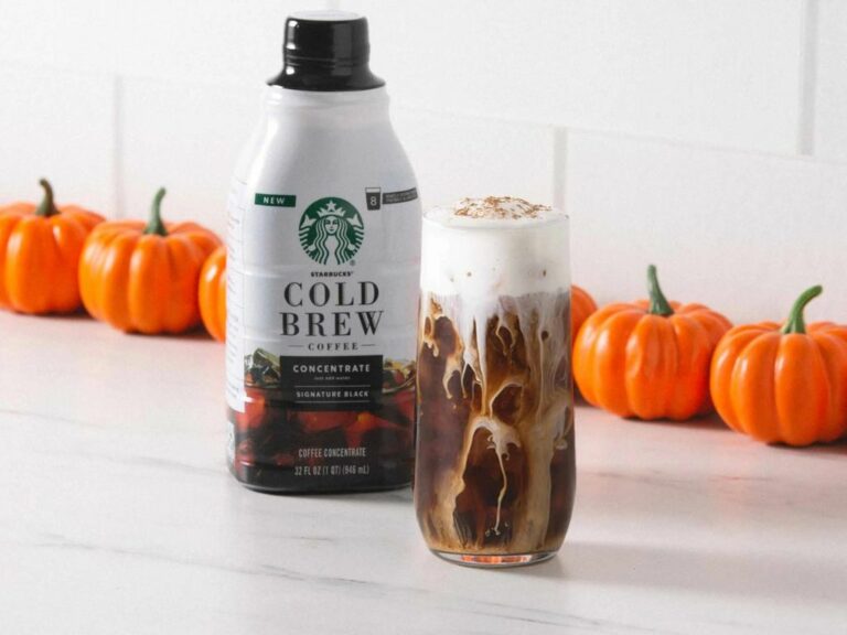 Pumpkin Cold Brew Starbucks Review